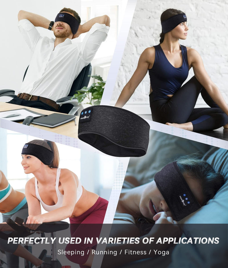 Auriculares Inalámbricos Con Bluetooth Y Diadema Para Dormir Con Música