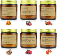 Juego De Velas Perfumadas De De Aromaterapia, 6 PCS, Velas Aromaticas De Cera De Soja, Regalos Originales Para Mujer, Adecuadas Para Dormitorio, Cumpleaños, Navidad Día De San Valentín Regalos