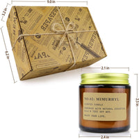 Juego De Velas Perfumadas De De Aromaterapia, 6 PCS, Velas Aromaticas De Cera De Soja, Regalos Originales Para Mujer, Adecuadas Para Dormitorio, Cumpleaños, Navidad Día De San Valentín Regalos